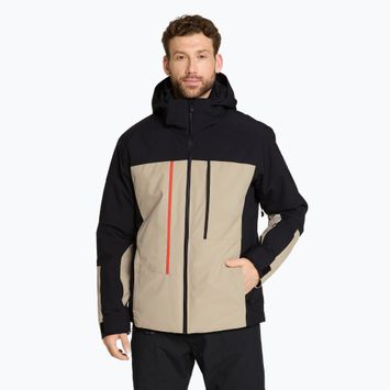 Men's ZIENER Taponga cashew ripstop ski jacket