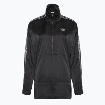 Women's adidas Half-Zip Windbreaker jacket black