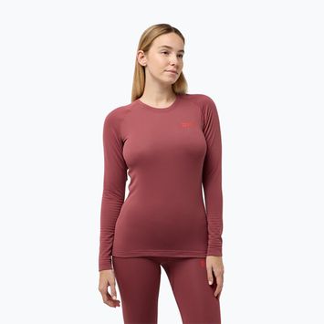 Jack Wolfskin women's thermo-active Longsleeve Infinite Warm red ochre