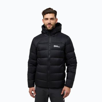 Jack Wolfskin men's down jacket Nebelhorn Down Hoody black
