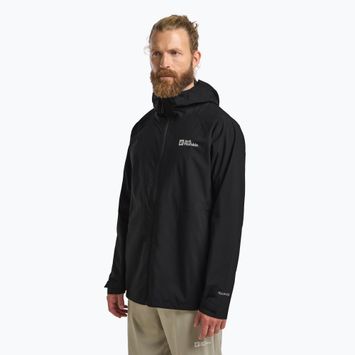 Men's rain jacket Jack Wolfskin Prelight 2.5L LT black