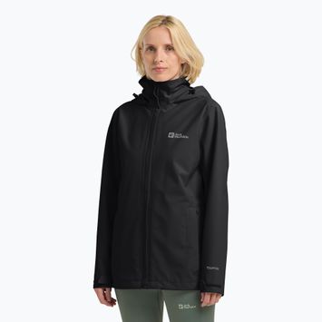 Jack Wolfskin women's rain jacket Trailtime 2L black