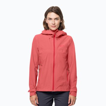 Jack Wolfskin women's hardshell jacket Highest Peak 2.5L orange 1115111_2072