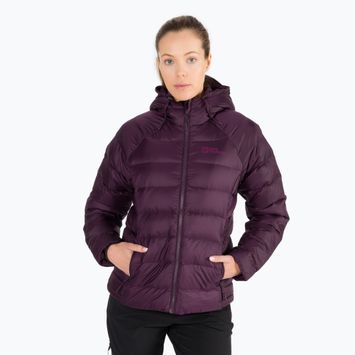 Jack Wolfskin women's down jacket Nebelhorn Down Hoody purple 1207091_2042
