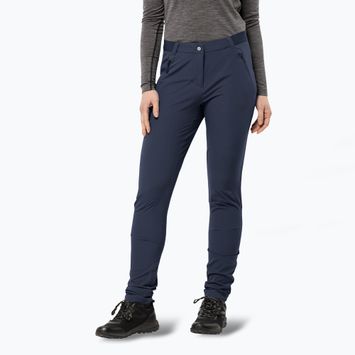 Jack Wolfskin women's softshell trousers Geigelstein Slim night blue
