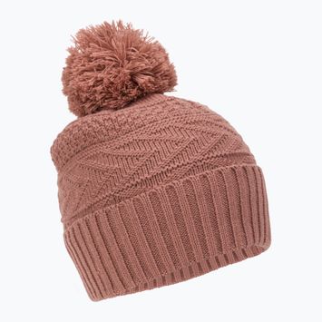 Women's winter beanie Jack Wolfskin Lorelei Beanie pink 1910901