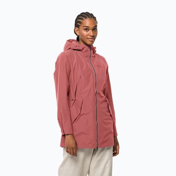Jack Wolfskin women's rain jacket Dakar Parka pink 1112502_2183_001