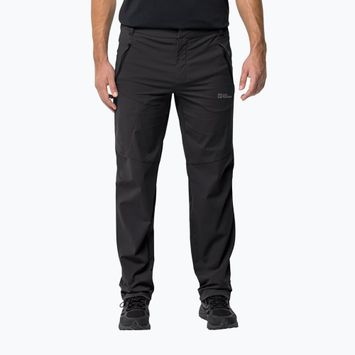 Jack Wolfskin men's softshell trousers Glastal black 1508221