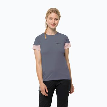 Jack Wolfskin women's trekking t-shirt Narrows grey 1807363