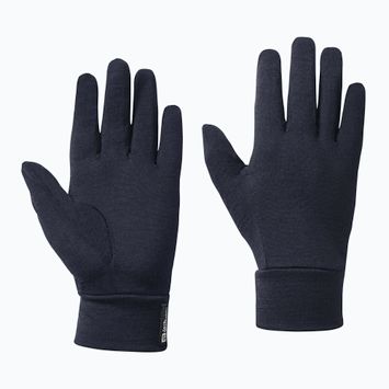 Jack Wolfskin Merino Glove night blue trekking gloves