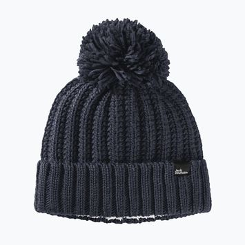 Women's winter beanie Jack Wolfskin Highloft Knit night blue