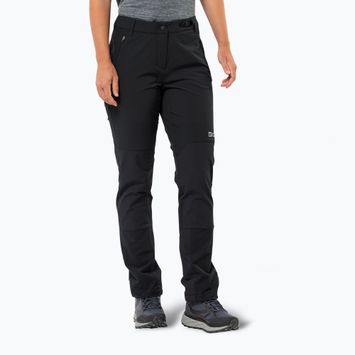 Women's softshell trousers Jack Wolfskin Andur black