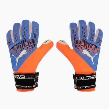 PUMA goalkeeper glove Ultra Grip 2 RC ultra orange/blue glimmer