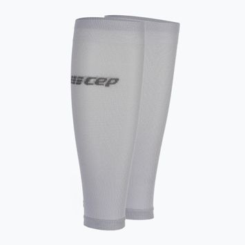 Men's calf compression bands CEP Ultralight carbon white