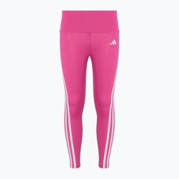 Children's leggings adidas Essentials Aerorady 3-Stripes High Waisted semi lucid fuchsia/white