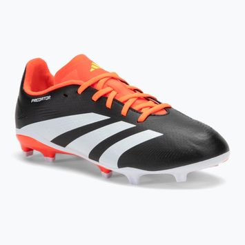 adidas Predator League FG core black/cloud white/solar red children's football boots