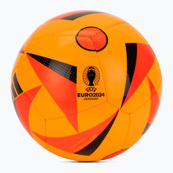 adidas Fussballiebe Club Euro 2024 solar gold/solar red/black football size 4