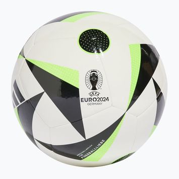 adidas Fussballiebe Club football white/black/solar green size 4