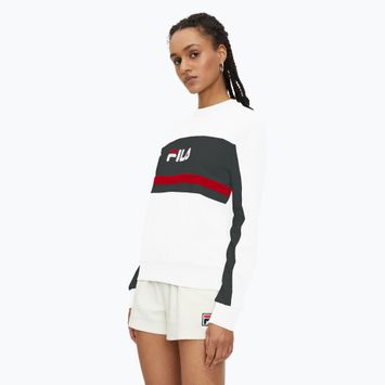 FILA women's sweatshirt Lishui bright white/black