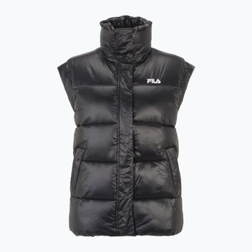 Women's FILA Luzk Long Puffer Vest black