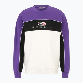Men's FILA La Paz Crew Sweatshirt hellotrope/antique white/black