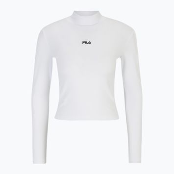 Women's FILA Linnuse Cropped Turtle Neck longsleeve bright white