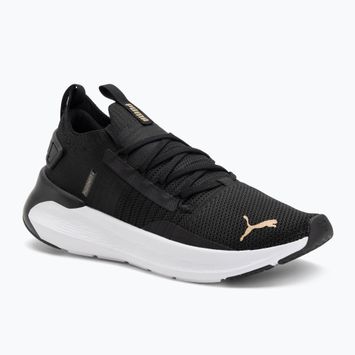 Women's running shoes PUMA Softride Symmetry Fuzion puma black/puma gold