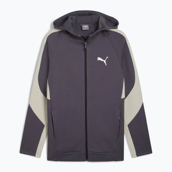 Men's sweatshirt PUMA Evostripe Hoodie FZ DK galactic gr