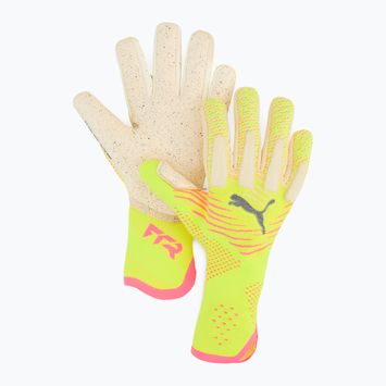 PUMA Future Ultimate NC goalkeeper gloves puma black/glowing red/purple glimmer