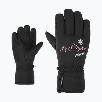 ZIENER Children's Ski Gloves Lailla Aquashield black