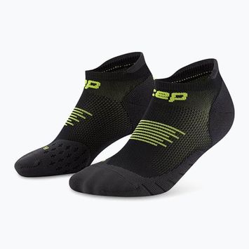 CEP Men's Compression Socks Run No Show 5.0 black/lime