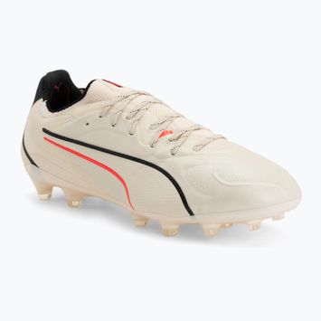 Football boots PUMA King 20 Ultimate FG/AG sugared almond/puma black/ultra red
