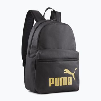 PUMA Phase 22 l backpack puma black/golden logo