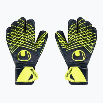 Uhlsport Prediction Soft Pro goalkeeper gloves black/white/fluo orange