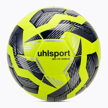Football uhlsport 350 Lite Addglue fluo yellow/navy/silver size 4