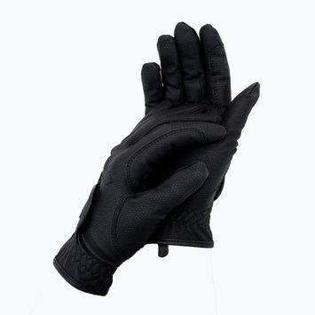 Hauke Schmidt A Touch of Magic Tack black riding gloves 0111-301-03