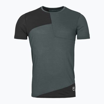 Men's ORTOVOX 120 Tec trekking shirt dark arctic grey