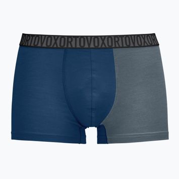 Men's thermal boxer shorts ORTOVOX 150 Essential deep ocean