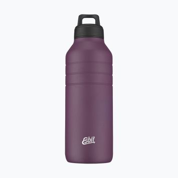 Esbit Majoris Stainless Steel Drinking Bottle 1000 ml aubergine 