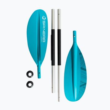 SPINERA Kayak Classic Alu 4D blue 4-part kayak paddle