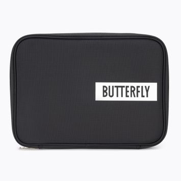 Butterfly Logo rectangle black table tennis racket cover
