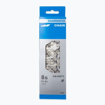 Shimano bicycle chain CN-HG71 116 links silver-grey ECNHG71C116I