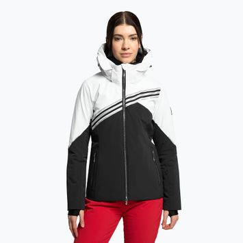 Women's ski jacket Descente Amanda 9314 black and white DWWUGK16