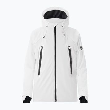 Men's ski jacket Descente 3D Insulated super white2