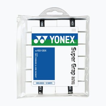 YONEX badminton racket wraps 12 pcs white AC 102