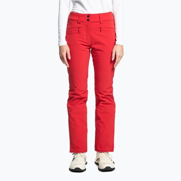 Women's ski trousers Descente Nina Insulated electric red