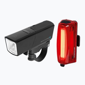 Topeak Power Lite BT Combo bike light set black/red