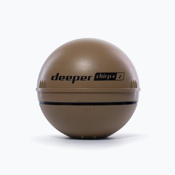 Deeper Smart Sonar Chirp+ 2.0 brown fishing sonar DP4H10S10