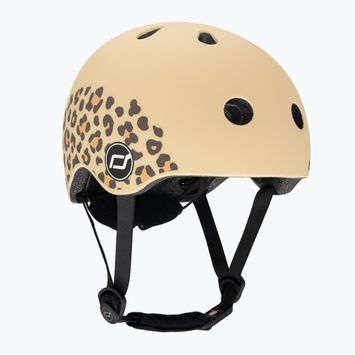 Scoot & Ride XXS-S leopard helmet