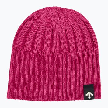 Descente winter beanie Lame Yarn amplitude magenta